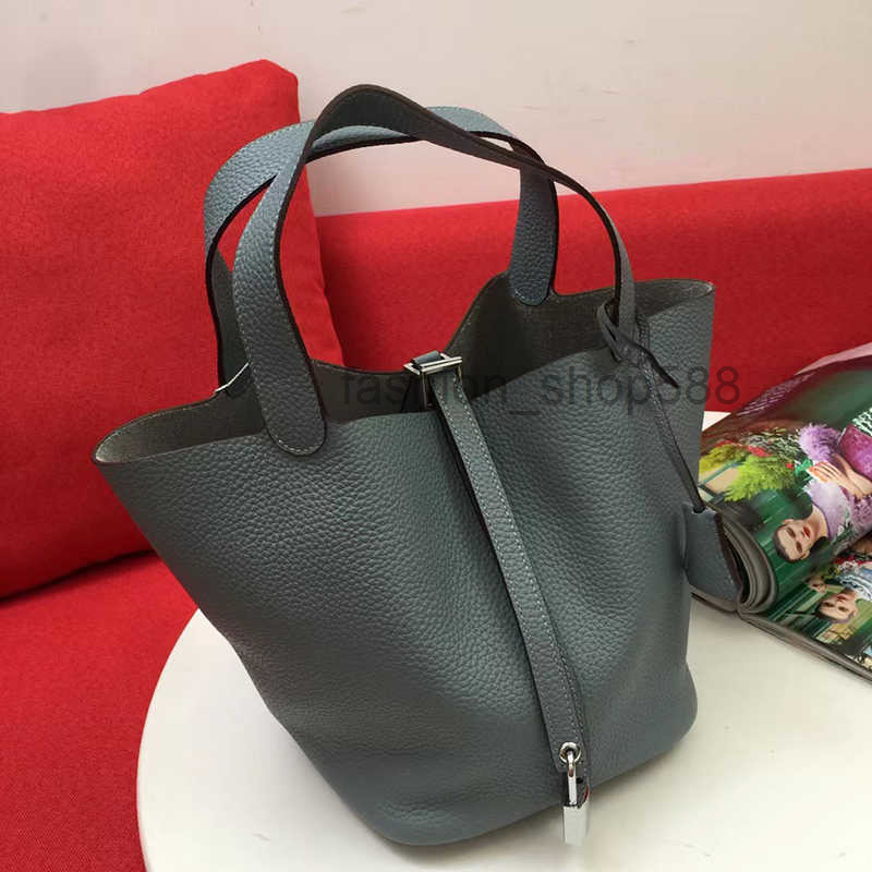 

designer bags Classic Vegetable Basket Bags Picotin Lock Female Genuine