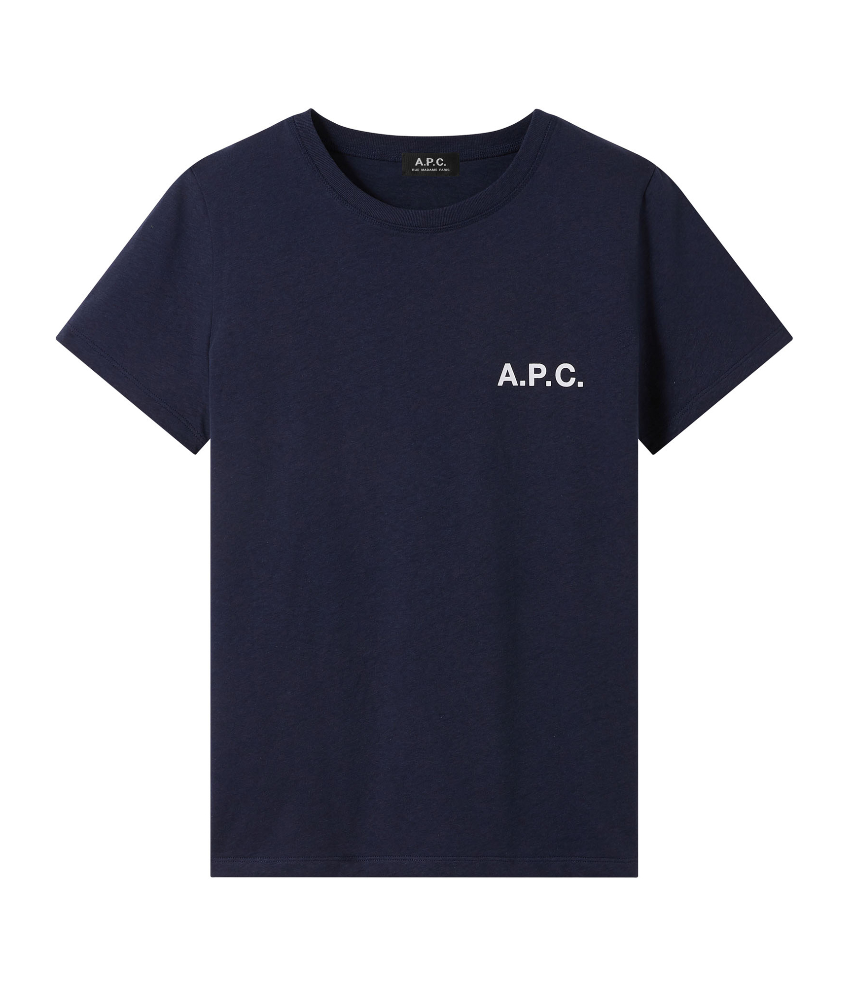 

Women T Shirt Summer Cotton A.P.C. High quality Short Sleeves men Designers apc Round Neck T Shirts Casual Tshirts Streetwear Tees