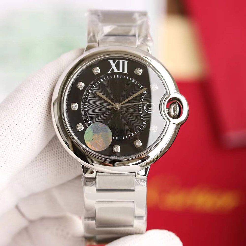 

Fashion Mens Watch 42mm Automatic Mechanical Watches Stainless Steel Strap High-end Business WristWatch Life Waterproof Design WristWatches Gift for Men, Color 9