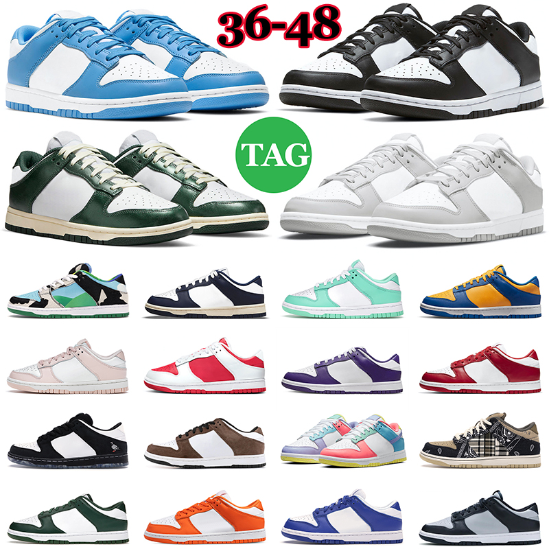 

Big Size 48 Panda men women designer casual shoes University Blue Grey Fog Vintage Green Paisley Mens Trainers outdoor sport sneakers, Triple wheat high