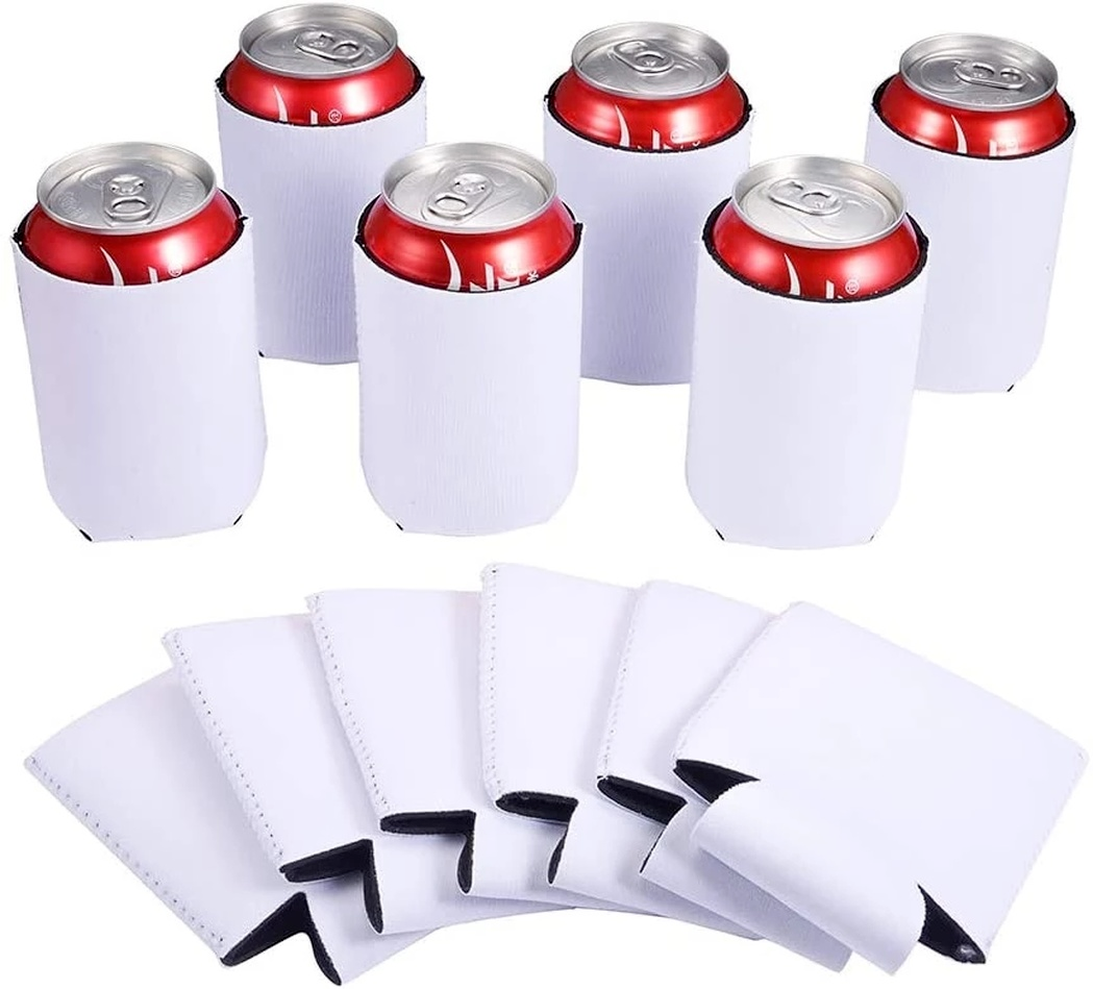 

Neoprene Can Cooler Covers Drinkware Handle Foldable Insulators Beer Holders Fit for 12oz Slim Drink Beer Cans fy4688 sxmy4
