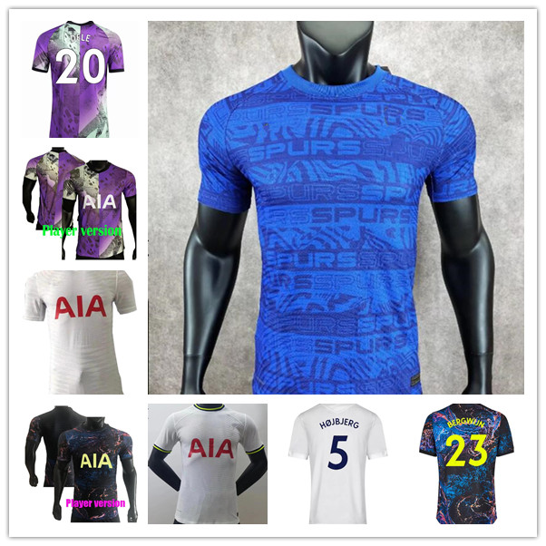 

21 22 23 Player version Home BALE SON Soccer Jerseys 2022 2023 Away KANE LLORENTE DELE shirt LUCAS Customized Football uniform, 18