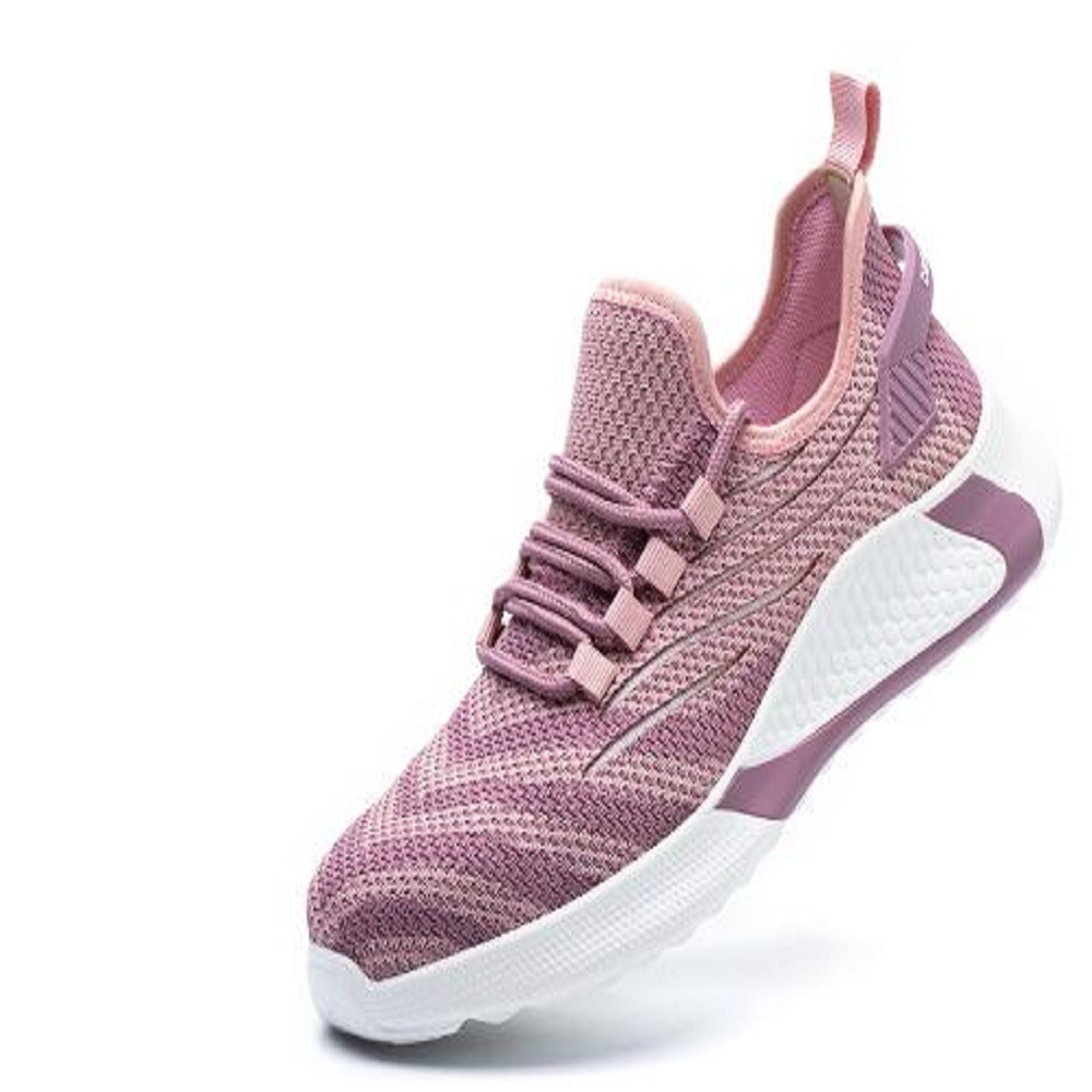 

Men Work Safety Running Shoes Anti-puncture Working Sneakers Male Indestructible Works Sports Sneakers Man Lightweight Shoe With Box, Sesame