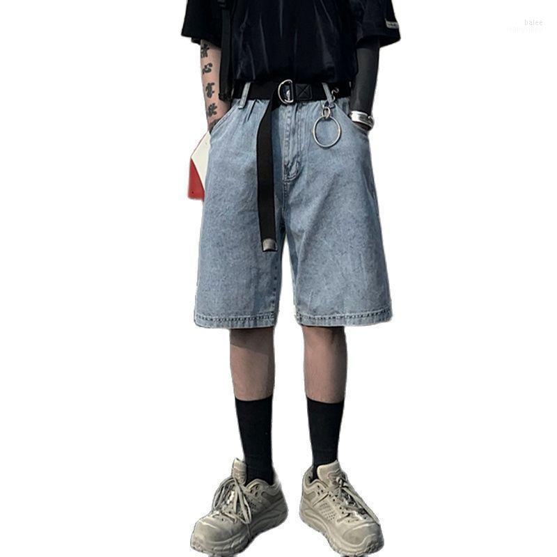 

Men' Shorts Men' Casual Restoring Ancient Ways INSstudios Korea Ins Tide Hip Hop Street Washing Jeans At Five And WomenMen, Champagne