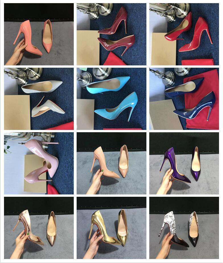 

Luxury Designers Shoes Women Pumps High Heels 12cm 10cm 8cm with Dustbag Wedding Bride Ladies Sandals Fashionable Sexy Dress Plus Size 44 45 46, Pink p