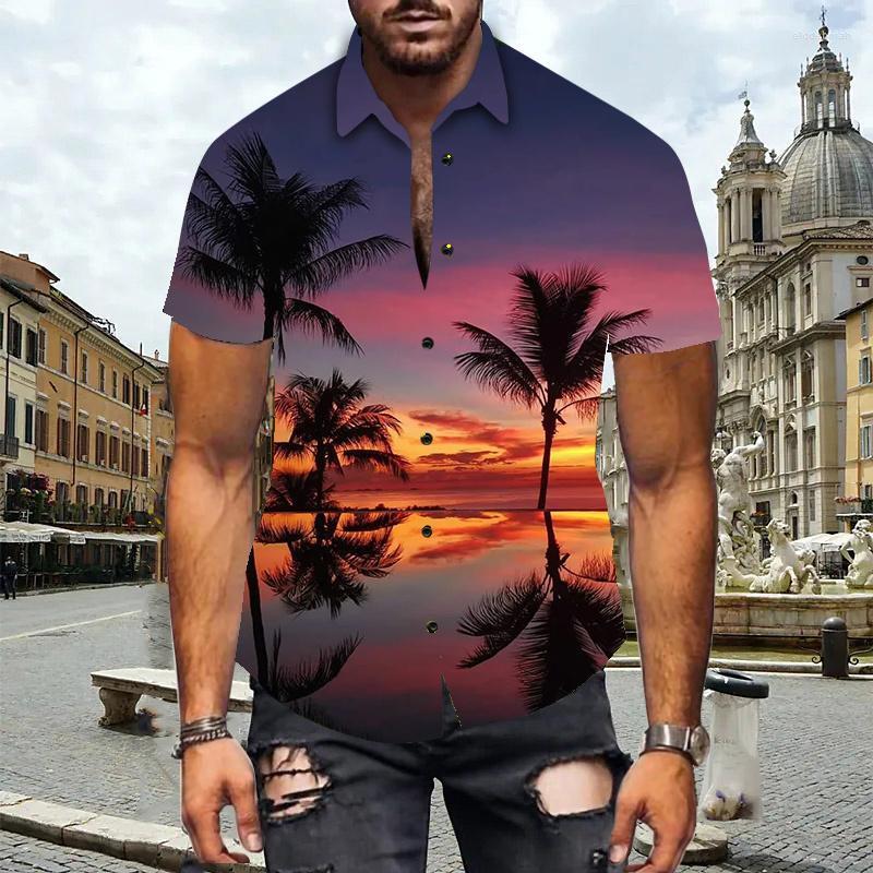

Men' Casual Shirts Spring Summer Hawaiian Men' Shirt Print Letter Clothes Short Sleeve Thin Long Fashion Brand ShirtsMen' Eldd22, Cs-14