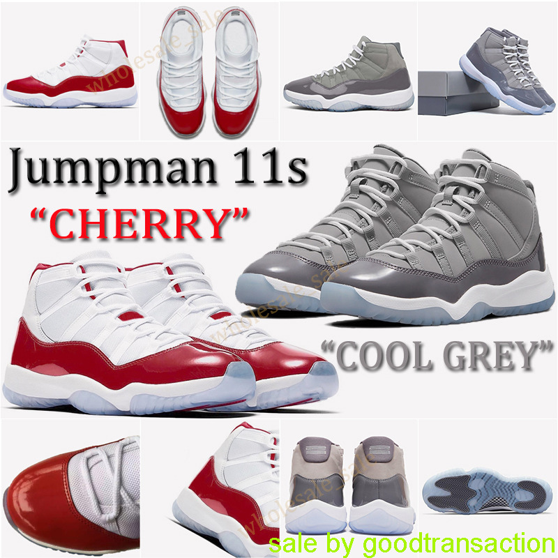 

with Original Box 10 days get shoes 2022 New 11 11s Jumpman Basketball Shoes Cherry Cool Grey High Low Sneakers Mens Womens Designer Train, Bright citrus 36-47
