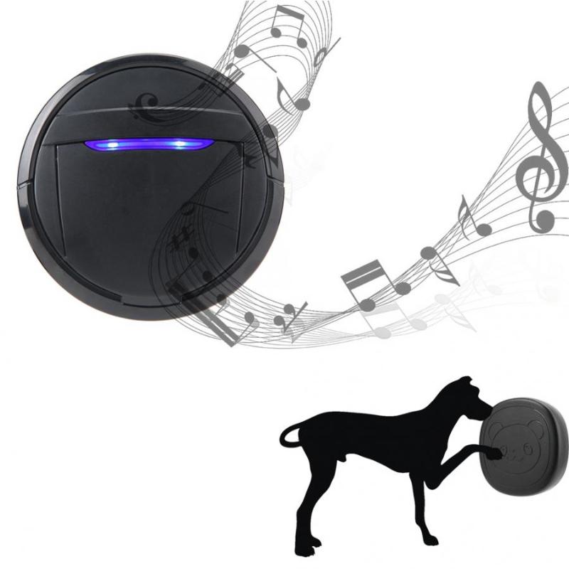 

Doorbells Wireless Waterproof Touch Button Dog Training Door Bell SOS Caller 1 Transmitter Receiver 300m Remote Control Smart DoorbellDoorbe
