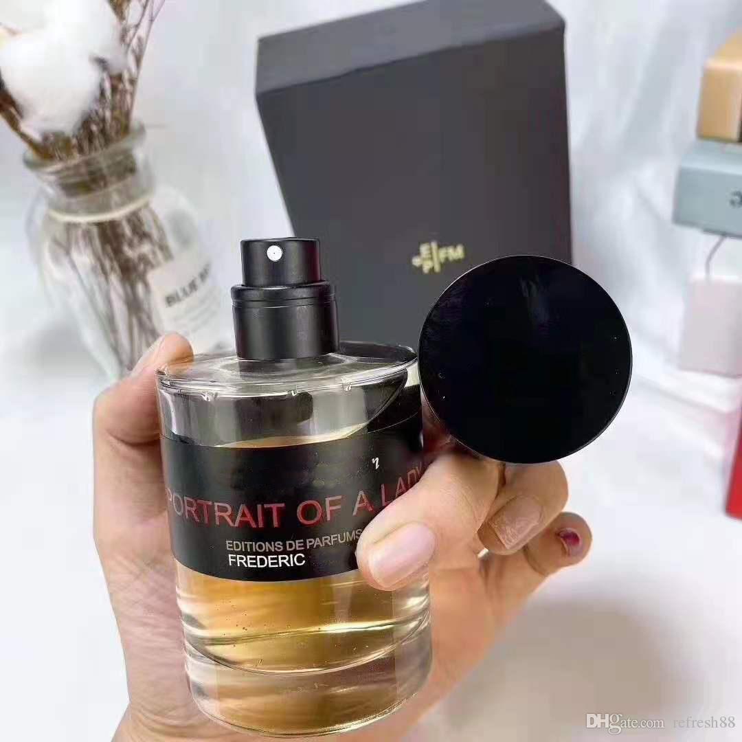 

Brand Perfume for Woman Potrait of Lady 100ml Editions De Parfum EDP Spray Black Bottle Long Lasting High Charm Designer Fragrance Perfumes Fast Delivery Wholesale