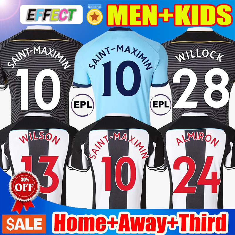 

2022 NUFC Soccer Jersey WOOD 21 22 BRUNO G. WILSON SHELVEY ALMIRON 2021 Away Black RETRO TRIPPIER Football Shirt New castle MAXIMIN Men kit Kids Equipment, 21-22 home +patch