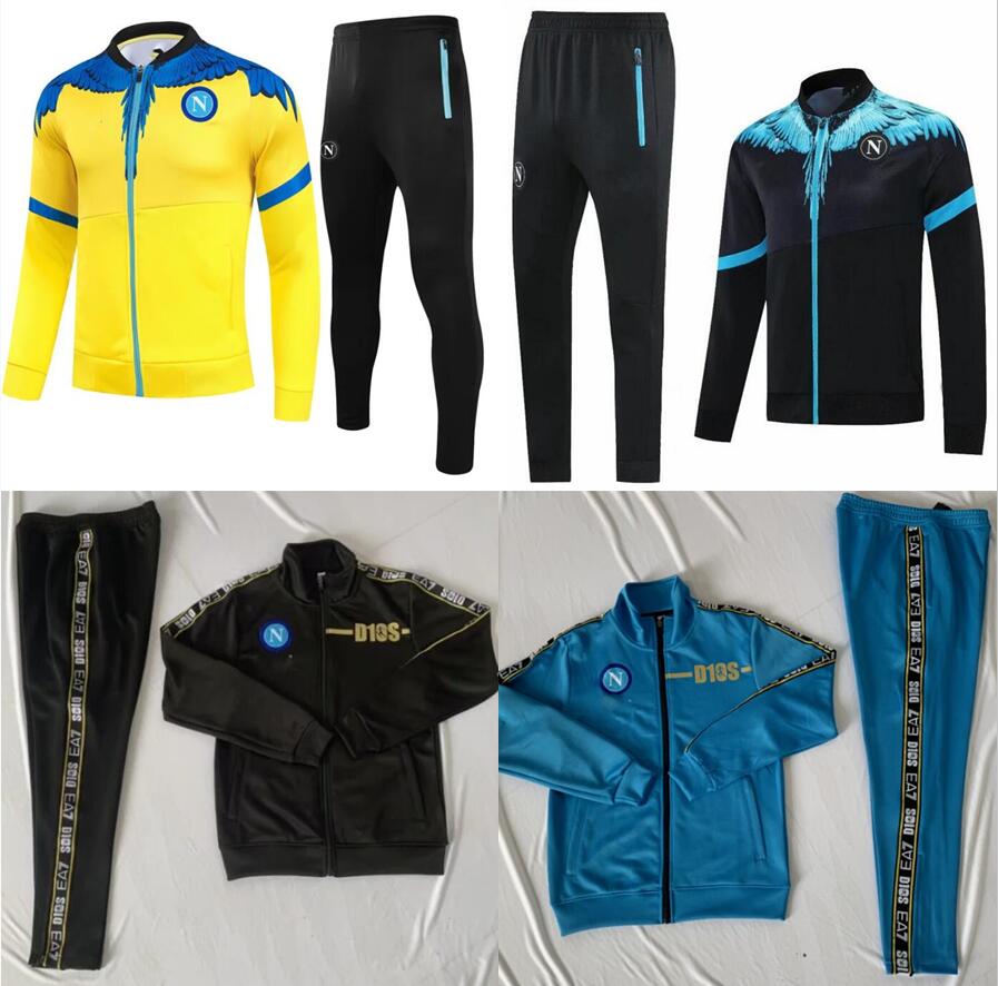 

2021 2022 2023 Napoli Soccer Jerseys Sets Tracksuits Jersey home and away 21/22 23 Training uniform Polo shirt tracksuit pants long sleeve