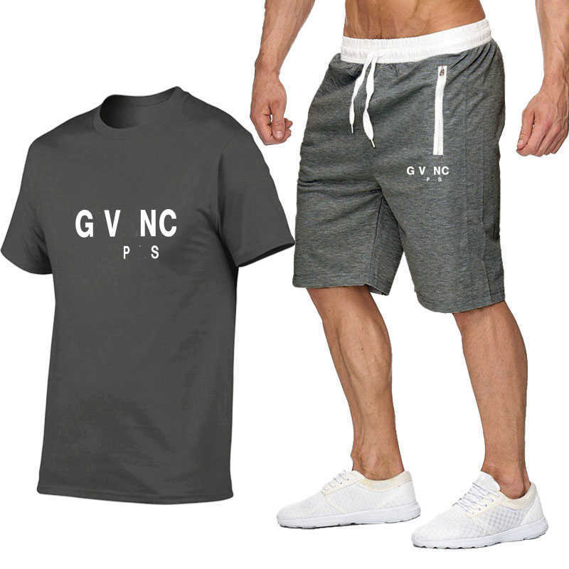 

Summer 2022 Sets men s Designer Tracksuit Clothing swimwear men t shirts Short pants 2 Pieces swimsuit Set outdoor jogging sports suits, Green