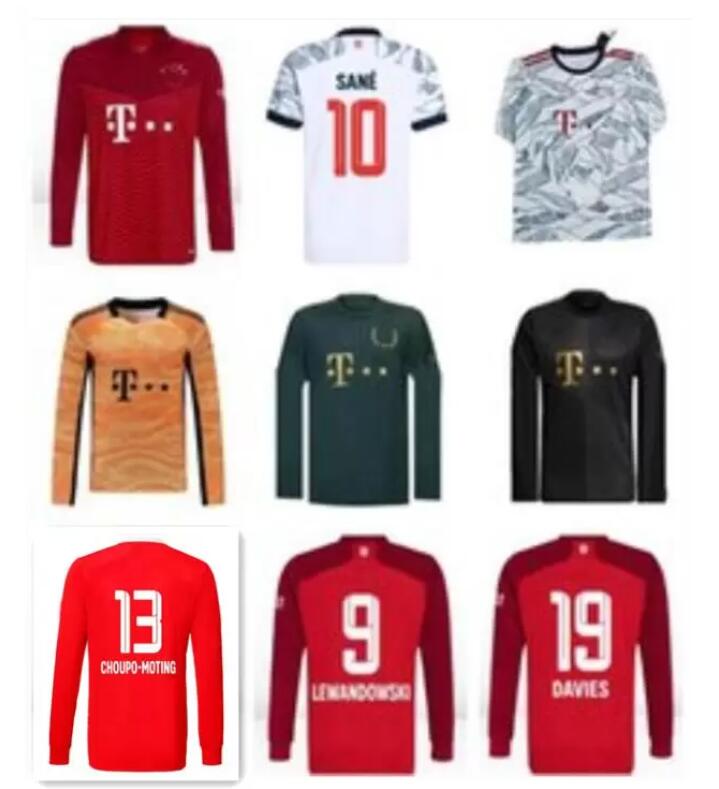 

Long sleeve 21/22 23 DAVIES bAyerN soccer jerseys Oktoberfest SANE LEWANDOWSKI COMAN GNABRY KIMMICH MULLER 2021 2022 Munchen MUSIALA munich Football jersey fourth