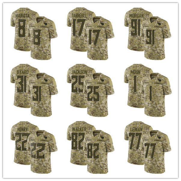 

Jersey Tennessee''Titans''MEN WOMEN YOUTH Derrick Henry Ryan Tannehill Julio Jones Limited Home Football Camo 2018 Salute to Service