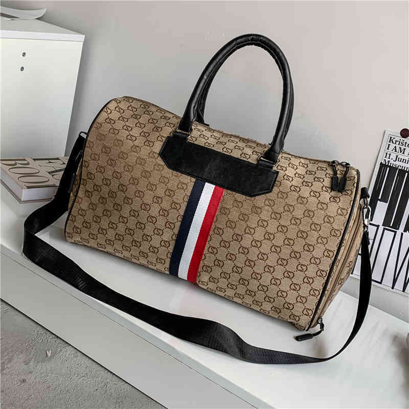 Handbags Large capacity short distance portable travel bag trend simple sports bag Oxford cloth anti splash light luggage bag-image-771843127