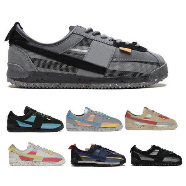 

Union Cortez Running Shoes For Men Women Cortezs Off Noir Lemon Frost Light Smoke Sesame Nylon 2022 Mens Orange Trainers Outdoor Sneakers Size 36 - 46, Black