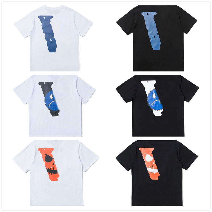 

Luxurys Kids Boys Clothing Street Polos Shorts Sleeve Vlones T-shirts Fashion Summer Unisex Loose Tees Apparel Solid Color Casual Sports Couple Tshirts Tops H1240, H124001