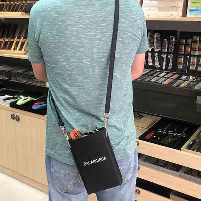 Hairdressing waist bags hairdresser Bag Messenger comb storage removable scissors Kit handbags-image-771509118