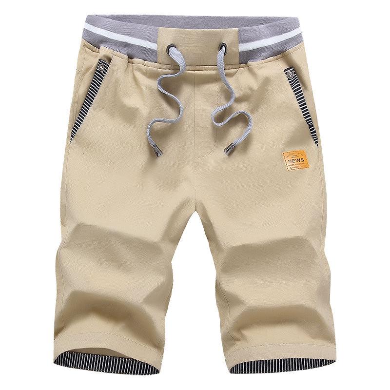 

Men's Shorts Mens Summer Fashion Casual Men Cotton Cargo Comfortable Beach Male Plus Size S-4xl, Beige