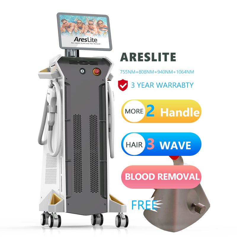 2022 Diode laser Alma 755NM 808NM 1064NMICE XL PLATINUM TRIPLE LONGUEUR LETTRE EPLAPIRATION Thérapie de réchauffement Skin Machine