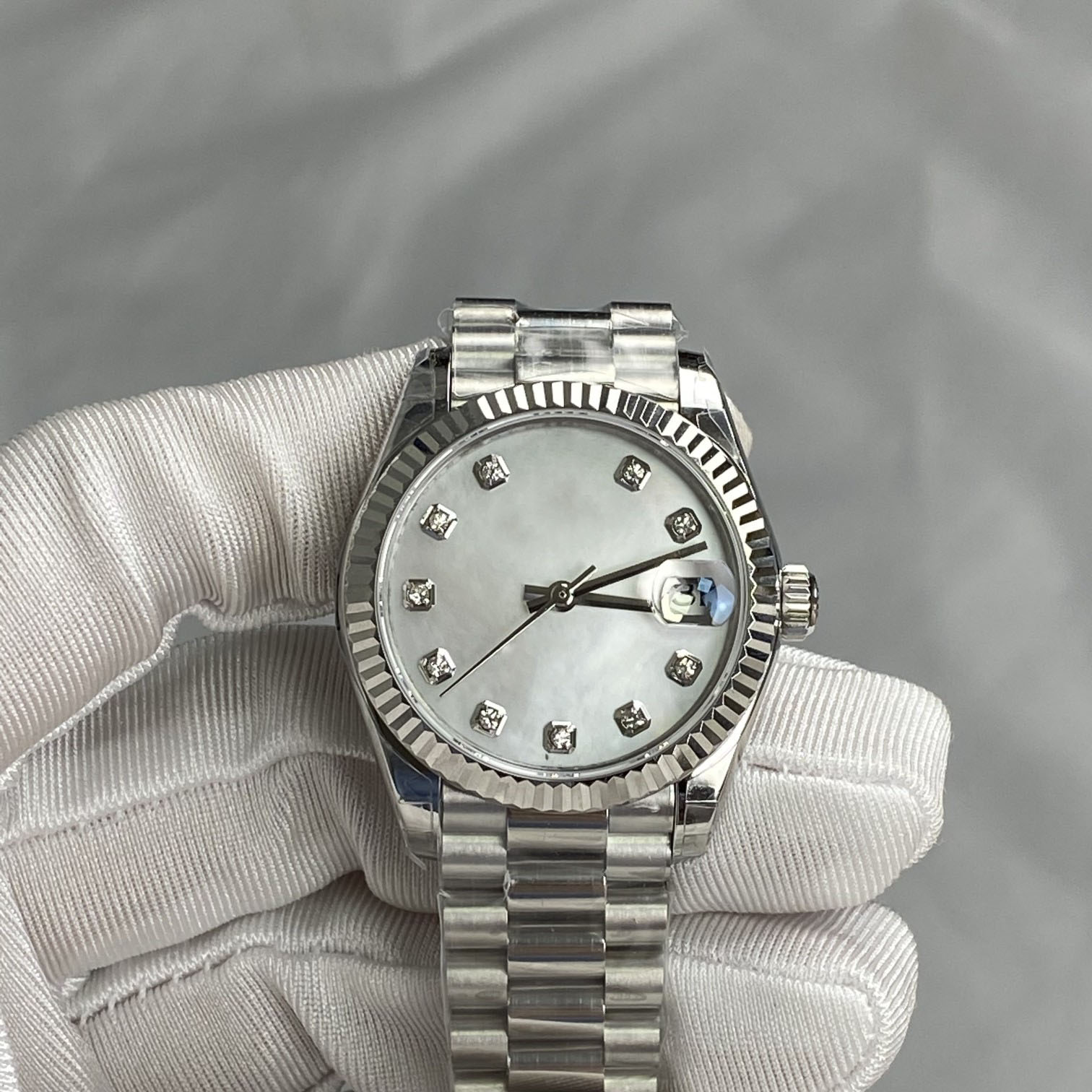 

2PCS WATCH 904L Steel Men's 40MM 126710 Red Ceramic Bezel CAL.3186 Movement AND 31MM 2836