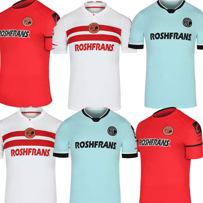 21 22 Deportivo Toluca Mens Soccer Jerseys RIOS DIEGO. R Home Away 3rd Football Shirt Short Sleeve Uniforms L.GARCIA CASTANEDA-image-760930036