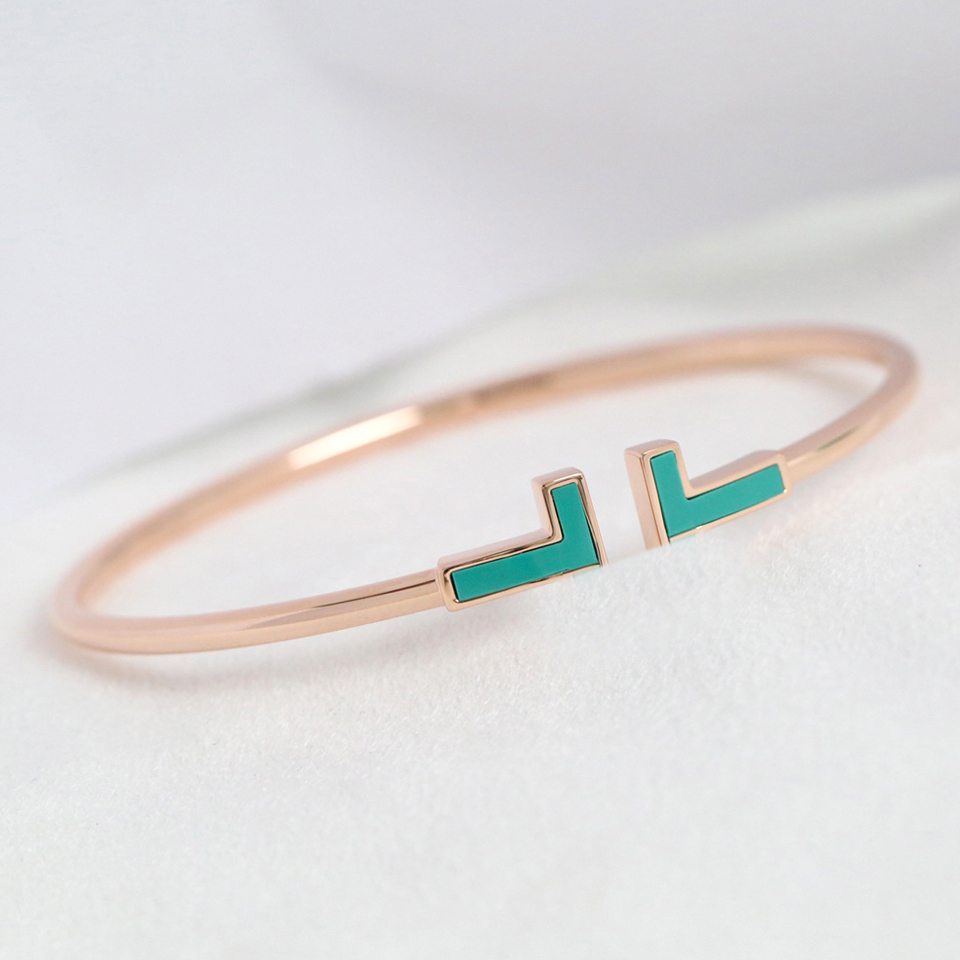 T Bracelet Designer Bracelets Designer Jewelry Jewlery Woman Gold Bangle T Bangles Jewellery Stainless Steel Jewelries Bijoux Femme Armband Pulse-image-767088233