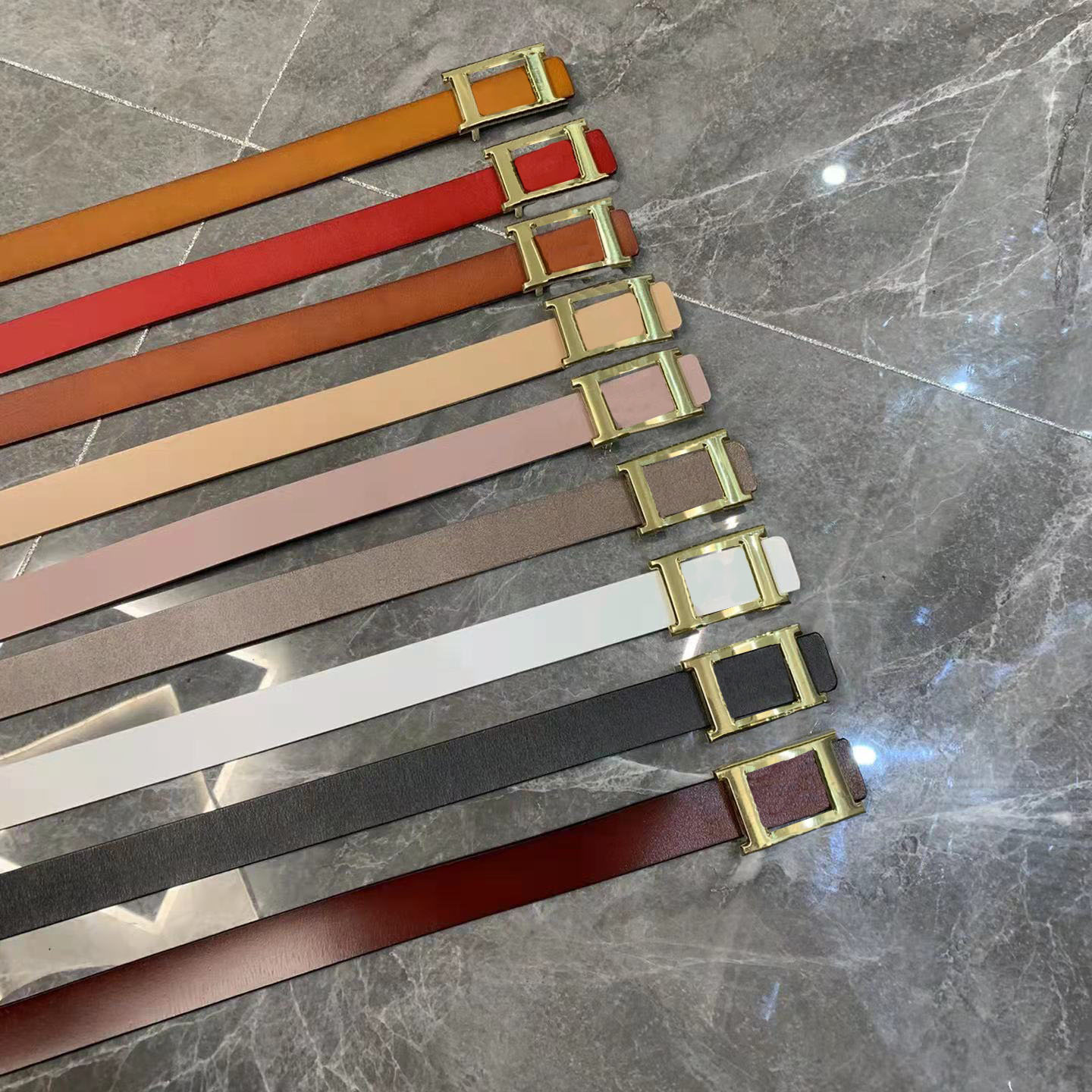 

Luxury designer belt fashion classic solid color Gold letter belts for womens mens designers Vintage Pin needle Buckle Beltss 6colors Width 2.8 cm size 95-115 good nice, 2.8cm