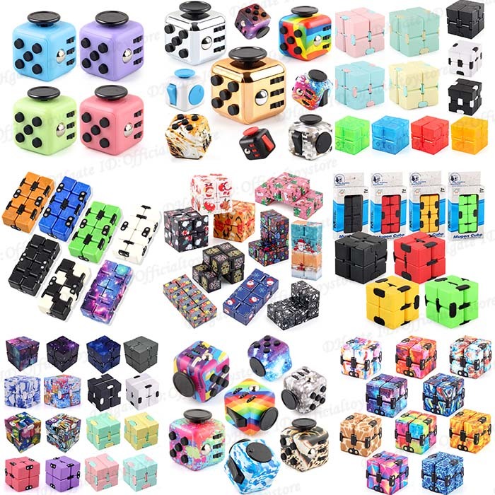 

Fidget Toys Infinity Magic Cube Square Puzzle Sensory Toy Relieve Stress Funny Hand Game Anxiety Relief for Adults Child Family 2022
