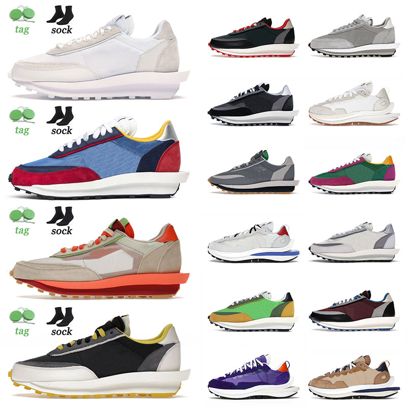 

Wholesale 2022 Arrival Mens Women Running Shoes Ldv Waffle White Nylon Clot Kiss Of Death Sail Gum Fragment Blue Void Vaporwaffle Sneakers Trainers 36-45, B2 40-45 navy blue