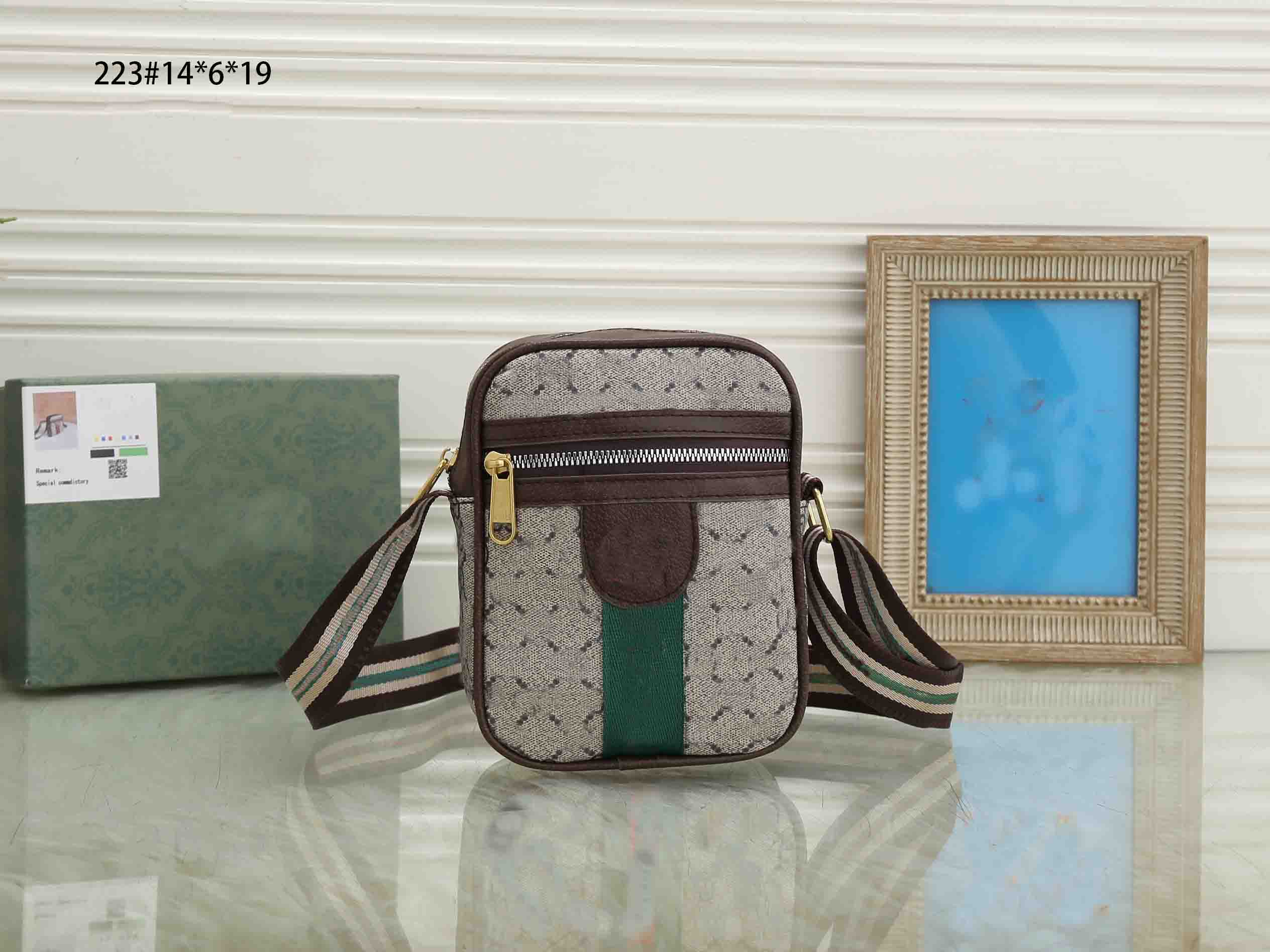 Designer Women Ophidia Crossbody Bag Purse Top Quality Pu Leather Totes Luxury Messenger Bags Vintage Messenger Shoulder Handbags Camera Phone Ha