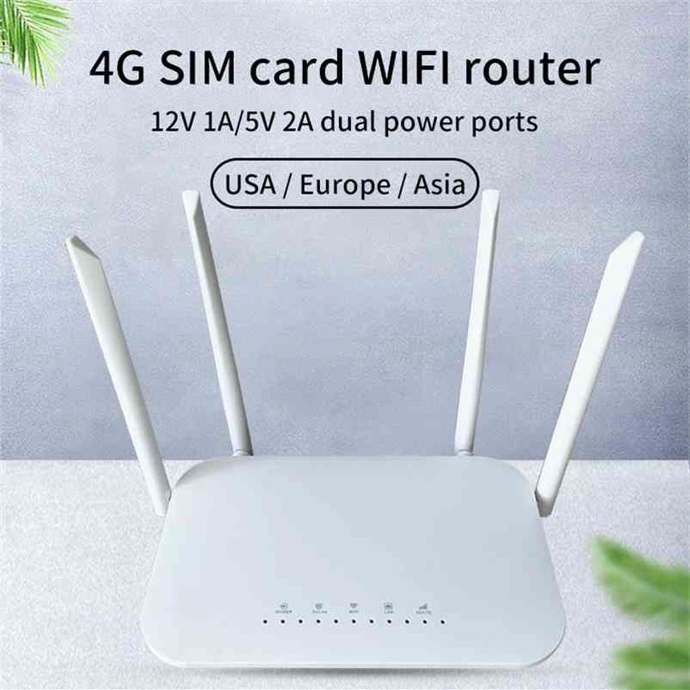 

LC117 LTE wifi router SIM card slot modem spot 32 users RJ45 X4 wireless 4G216o