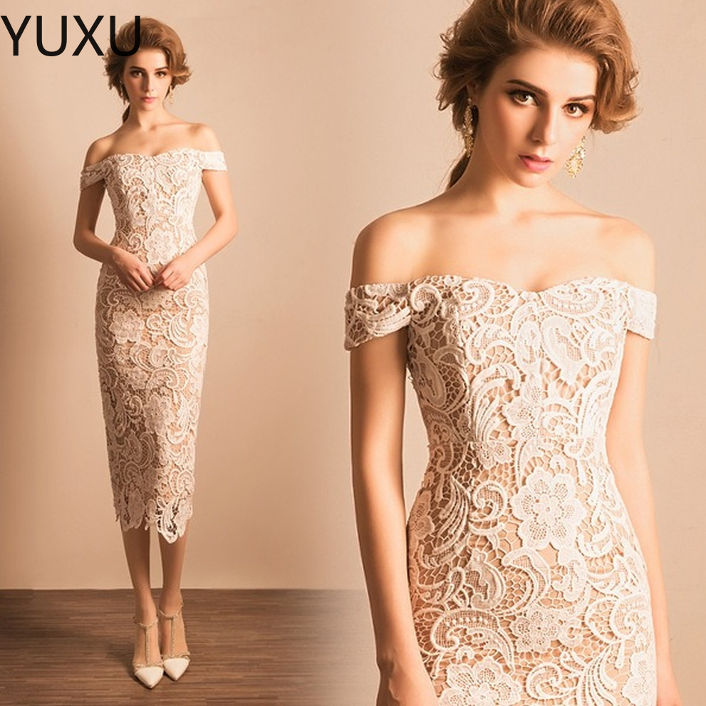 2022 Vintage lace Long off shoulder Evening Dresses Arabic Aso Ebi Luxurious Mermaid Party Occasion Gowns Sheer Neck Lace Beaded Vestidos de fies-image-760157119