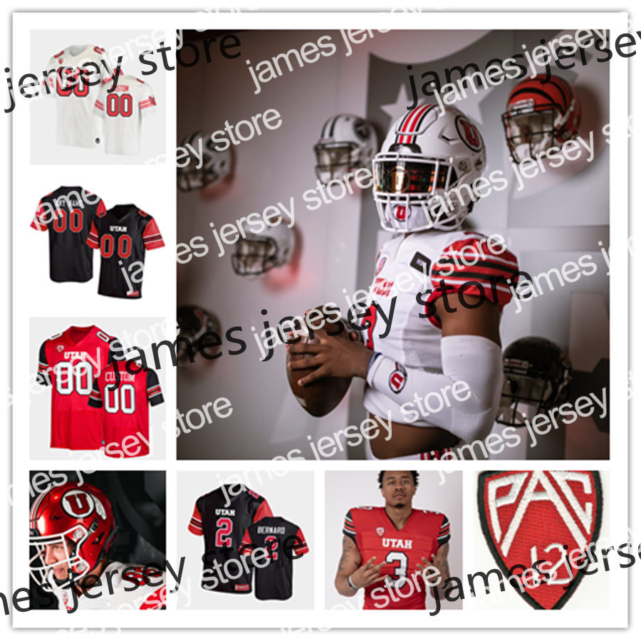 

James NCAA Mens Custom Utah Football Jersey 7 Steve Smith Sr. 11 Alex Smith 11 Paul Kruger 3 Troy Williams 92 Star Lotulelei 32 Eric Weddle 36 Jor, Black