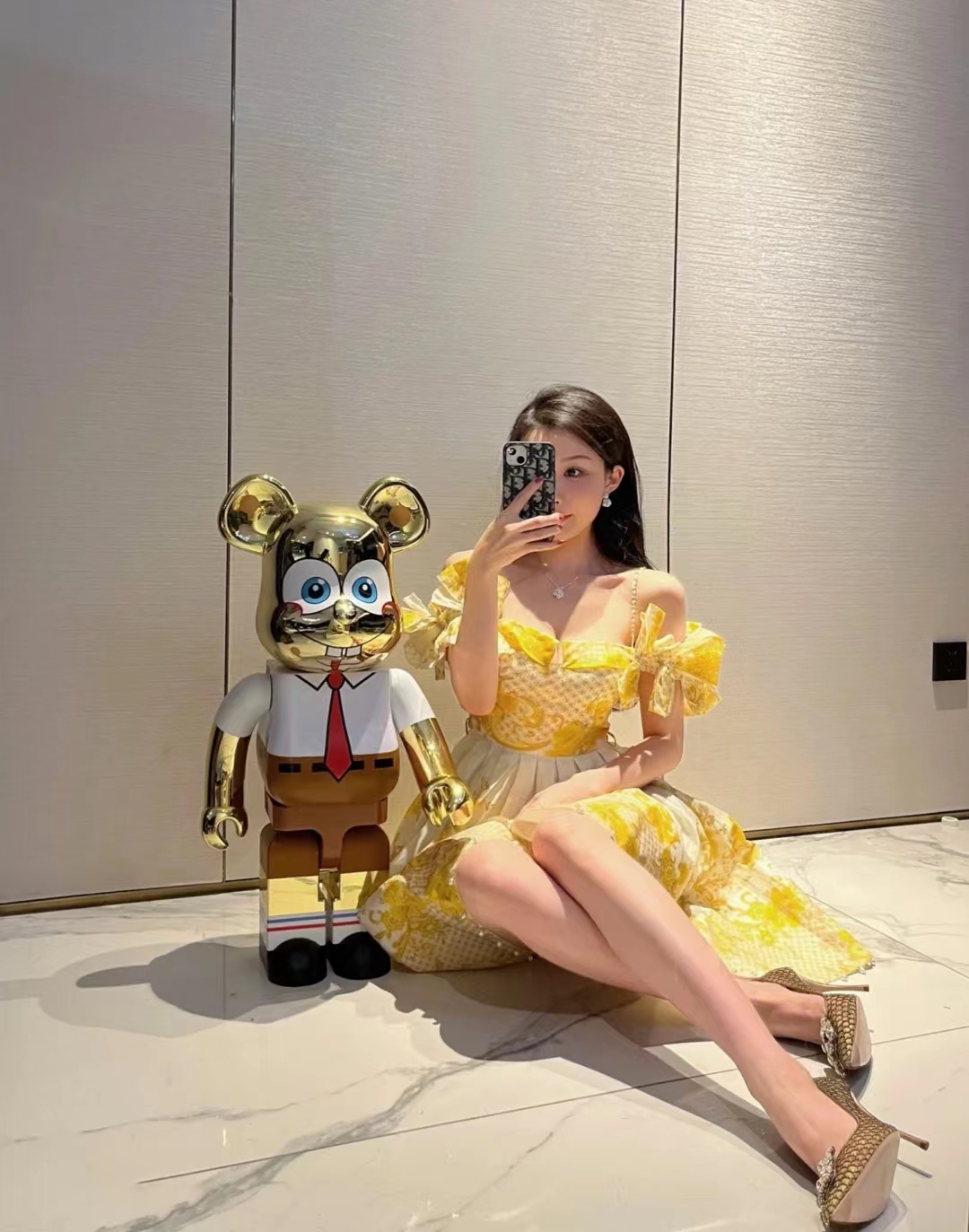 

ZIM 2022 dresses Women's Summer New australia dress women's Designer Maxi Bohemian Wedding Dress Birthday Party Printed Tube Top Skirt Sexy Sling Mini Skirt, Yellow