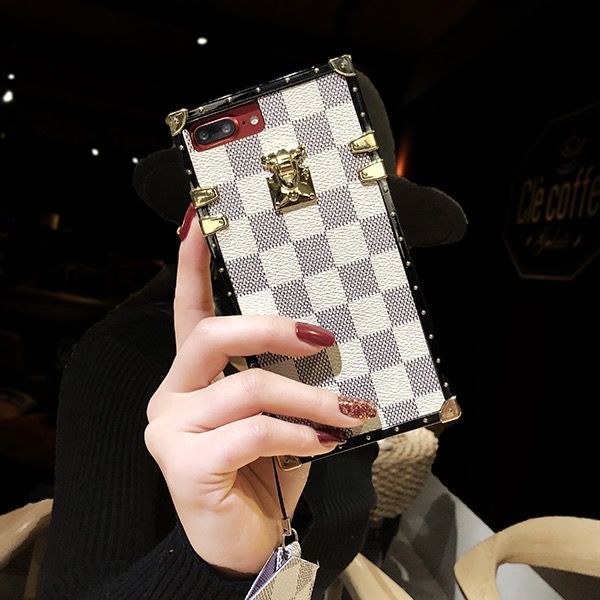 

Phone Case Luxury Designer Fashion Brand Unisex Phones Cases Classic Brown Plaid 3 Colors iPhone 13 11 12 pro Max 7 8 X XS High Quality