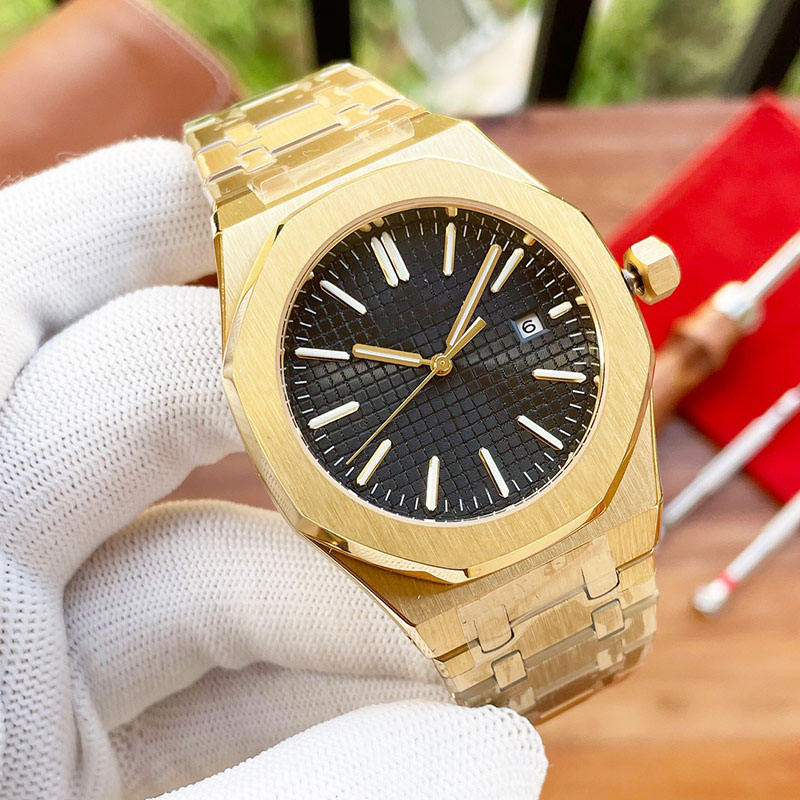 

Watch Automatic Mechanical Mens Watches Life Waterproof Bracelet Business Wristwatches Stainless Steel 40mm Montre de Luxe, Color1