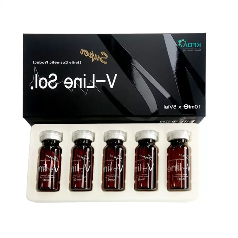 

Super V Line Sol. 5 vials x10 ml Face Body Lipolysis Simming Solution