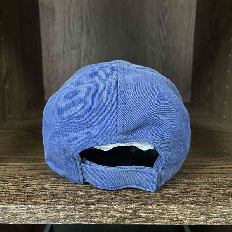 

sport Balenciaga caps 2022 b family cap on behalf of blue casual hat m, Daigou