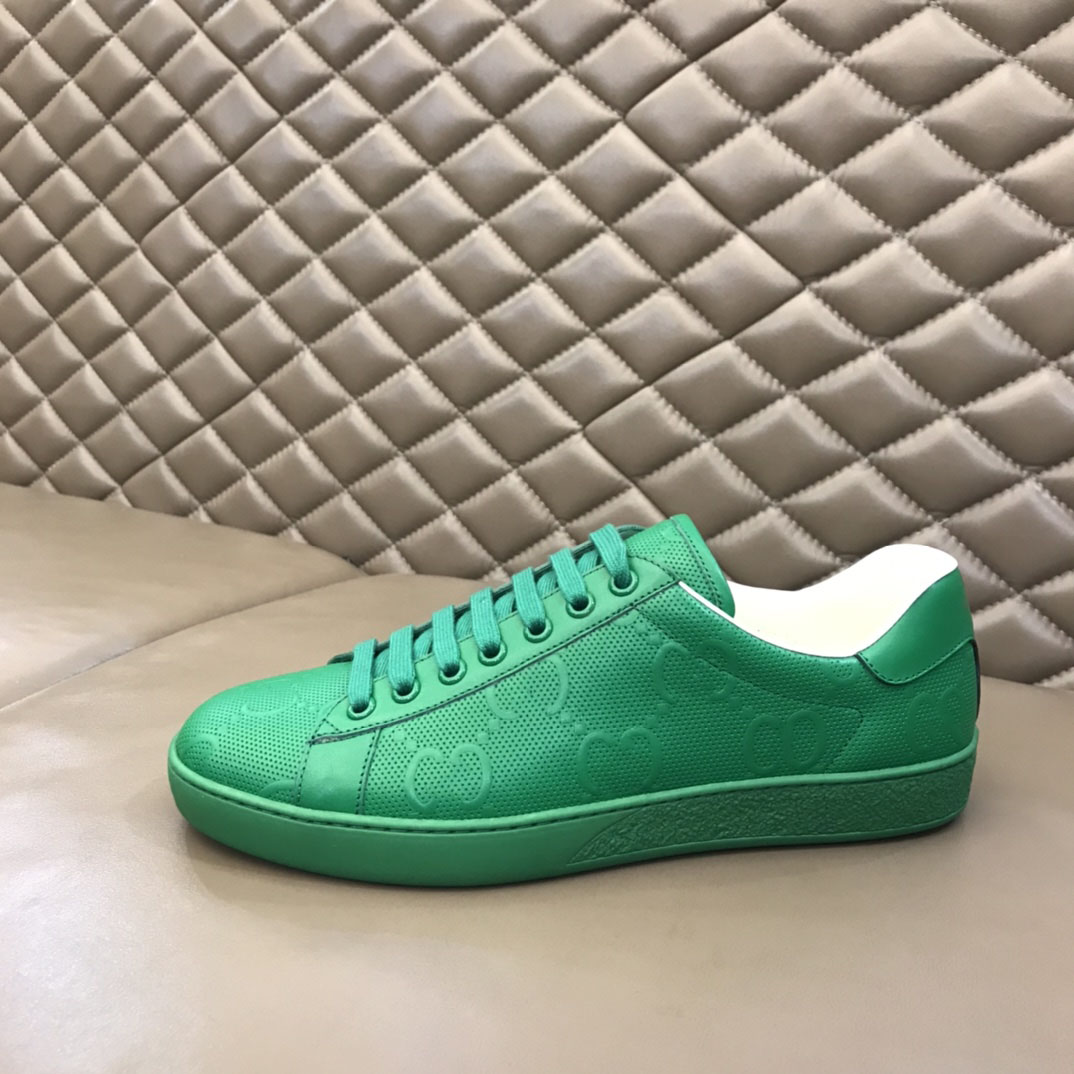 

2022 Fashion Men Low top Sneaker Casual White Shoes Genuine Leather Ace Bee Embroidery Stripes Shoe Walking mens Sports Trainers women Tiger Sneakers RG31-34, Mahogany