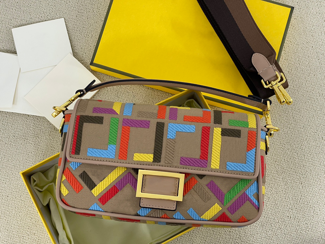 

Fashion Shoulder Bag Designer Ladies Crossbody Portable Canvas Embroidered Baguette Fashion Versatile High Quality Letter Wallet Party Banquet Selection, ##