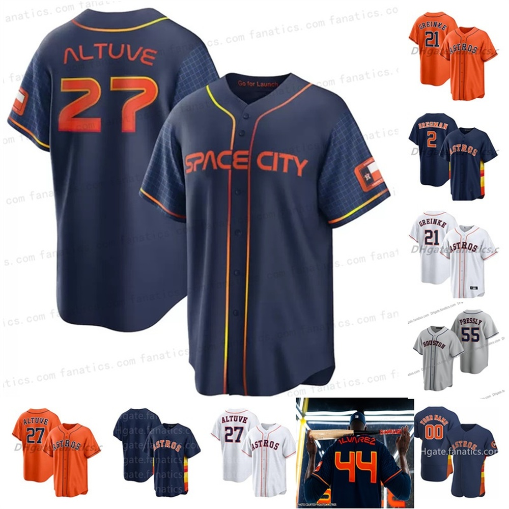 

Jose Altuve Astros Jersey Alex Bregman Custom Yordan Álvarez Carlos Correa Yuli Gurriel Justin Verlander Jake Meyers Chas McCormick Mens Womens Youth Jerseys, Mens flexbase