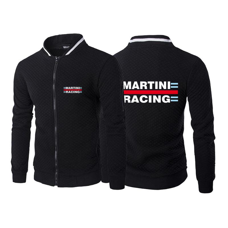 

Men' Hoodies & Sweatshirts Men' Martini Racing Print Spring And Autumn Fashion Solid Color High Quality Delicate Warm Casual Zipper Ja