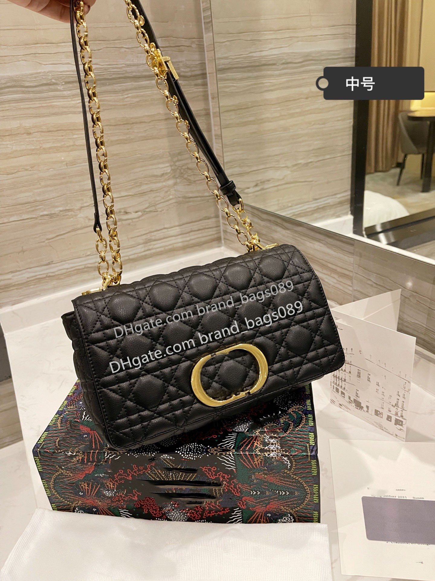 

Wholesale Ladies Shoulder Bags Chain Strap Tote Messenger Crossbody Bag Woman Designer Purses Luxury Designers Bag CARO Handbags Wallets, #1