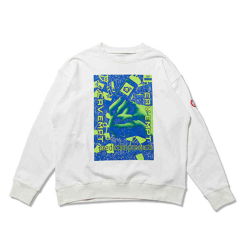 

2022 New Men Women Same Style Cotton O-Neck Cozy Breathable CAVEMPT Sweatshirts CAV EMPT C.E Hoodies Casual Streetwear T220726, 10