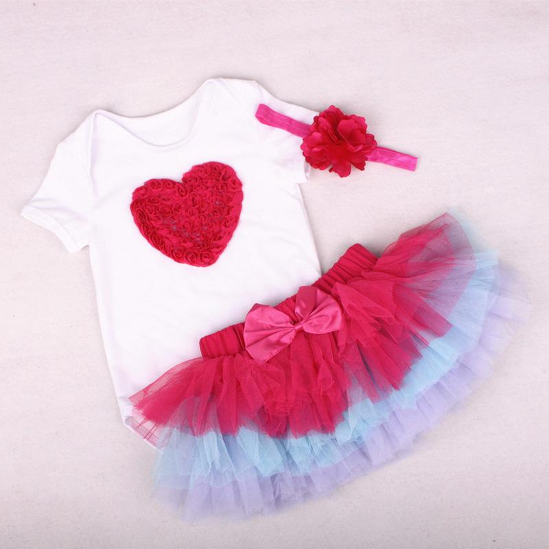 

Clothing Sets Birthday Outfit Baby Girls Frilly Tutu Dress Skirt Cake Smash Poshoot UK Toddler Girl Kids Clothes Christmas, 10
