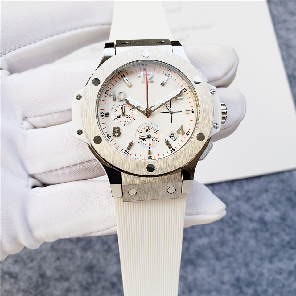 

Classic quartz women's leisure watch multifunctional outdoor sports Leisure business AAAAA class, White