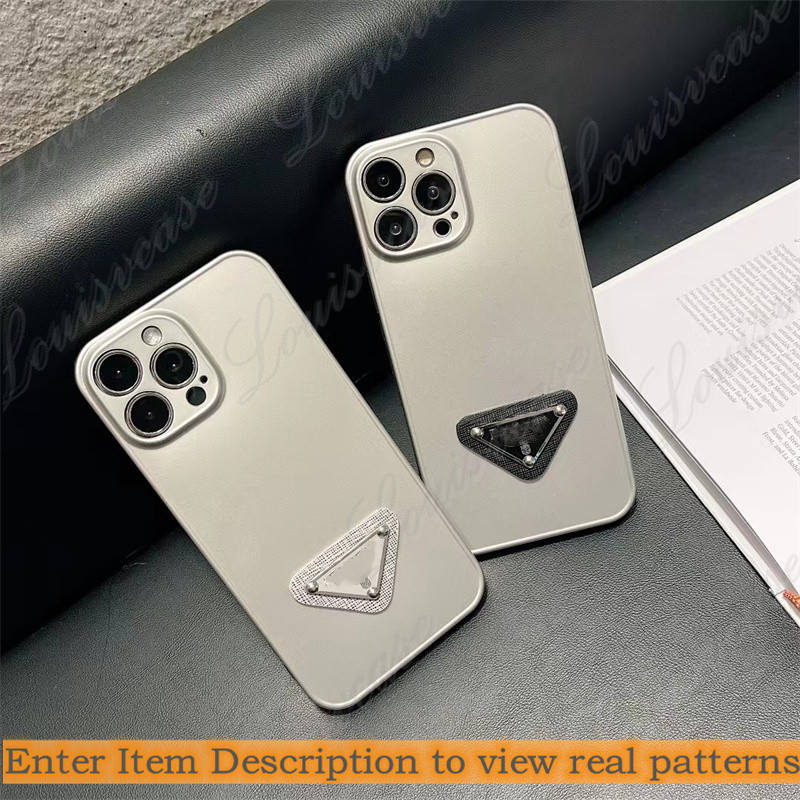 

Designer PardaLuxury Phone Cases For iPhone 14 14promax 14plus 14pro 13 Promax 12promax 11 12 12pro 13pro 11promax hardware leather material logo XSMAX XR XS COVERS, White pd logo