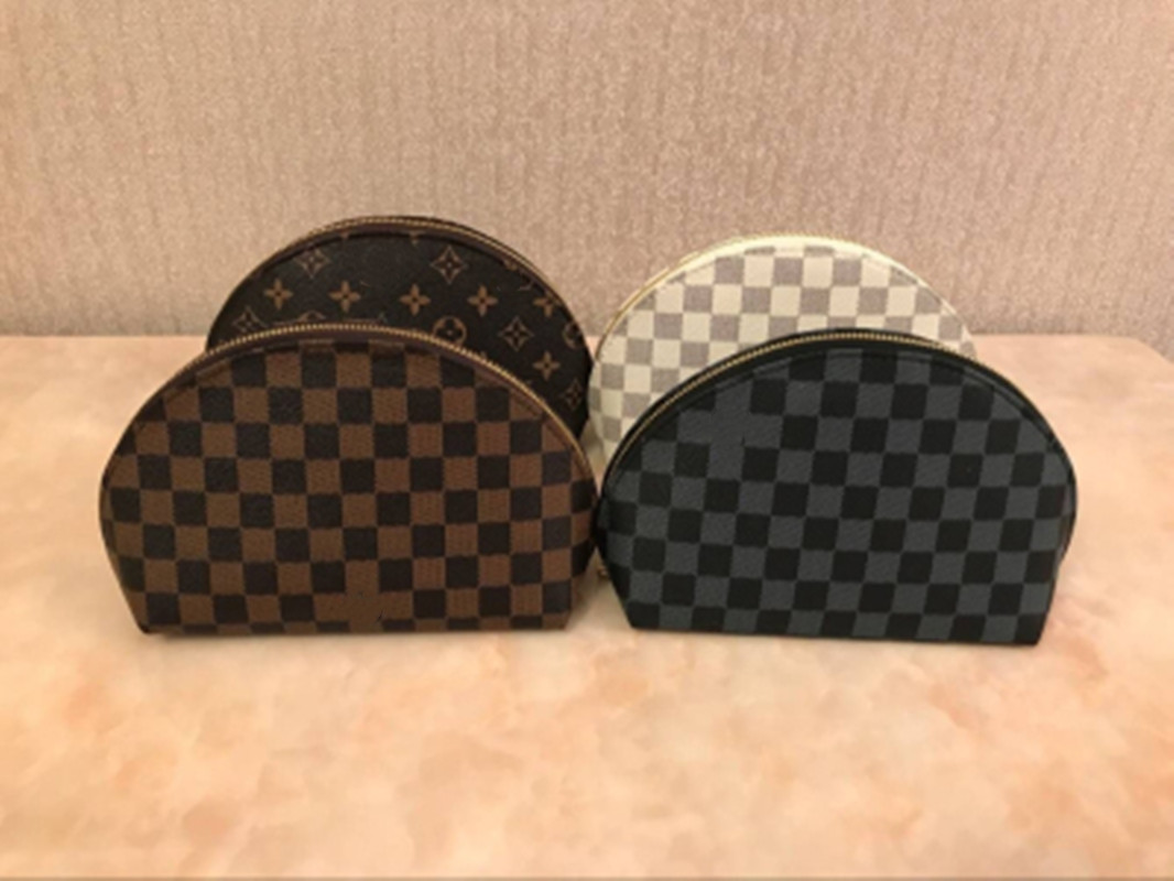 

GGs LVs YSLs louiseity viutonity LOUISS VUTTONS Women Cosmetic Bags Organizer Famous Makeup Bag Travel Pouch Make up Bag Ladies Cluch Purses 4pcs Wallet