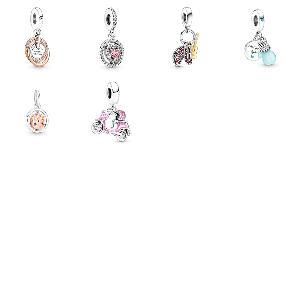 

NEW 2021 100% 925 Sterling Silver electric car charm luxurious DIY Women Original Bracelet Fashion Jewelry Gift